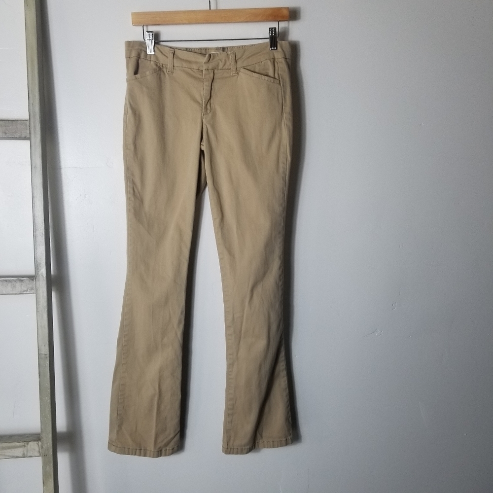 LEI KHAKI DRESS PANTS SIZE 9